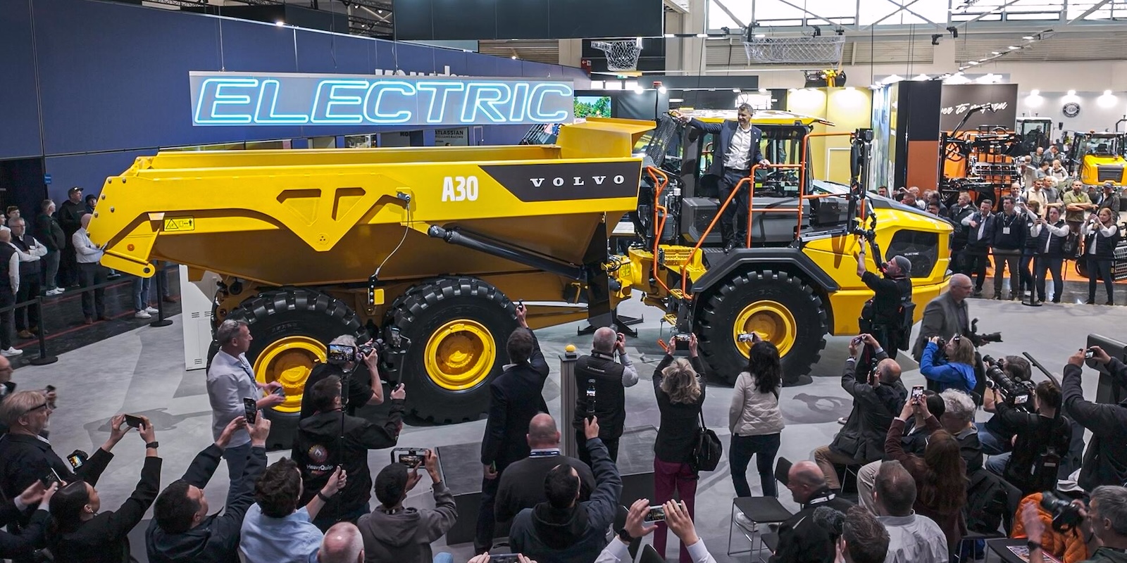 Volvo CE reveals world-first electric hauler among its zero-emission-only lineup at Bauma 2025